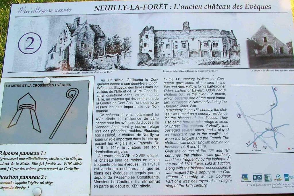 Le Chateau De Neuilly La Foret Villa Isigny-sur-Mer Kültér fotó